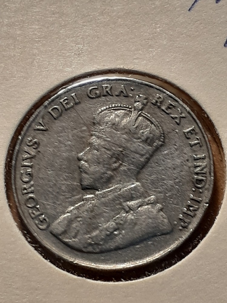 1935 FIVE CENTS CANADA