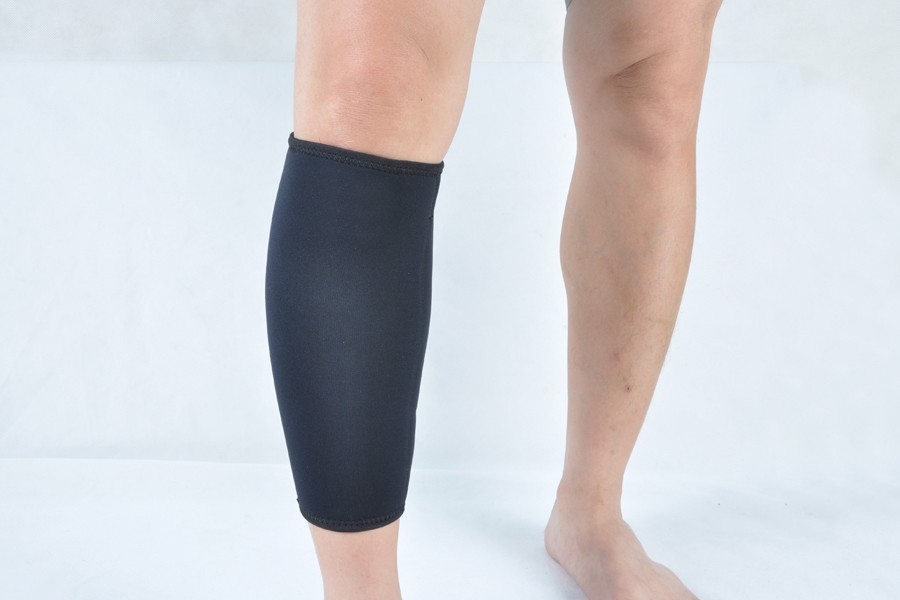 KA Protector Leg Shin Brace Calf Support Compression Guard Sleeve Wrap Elastic