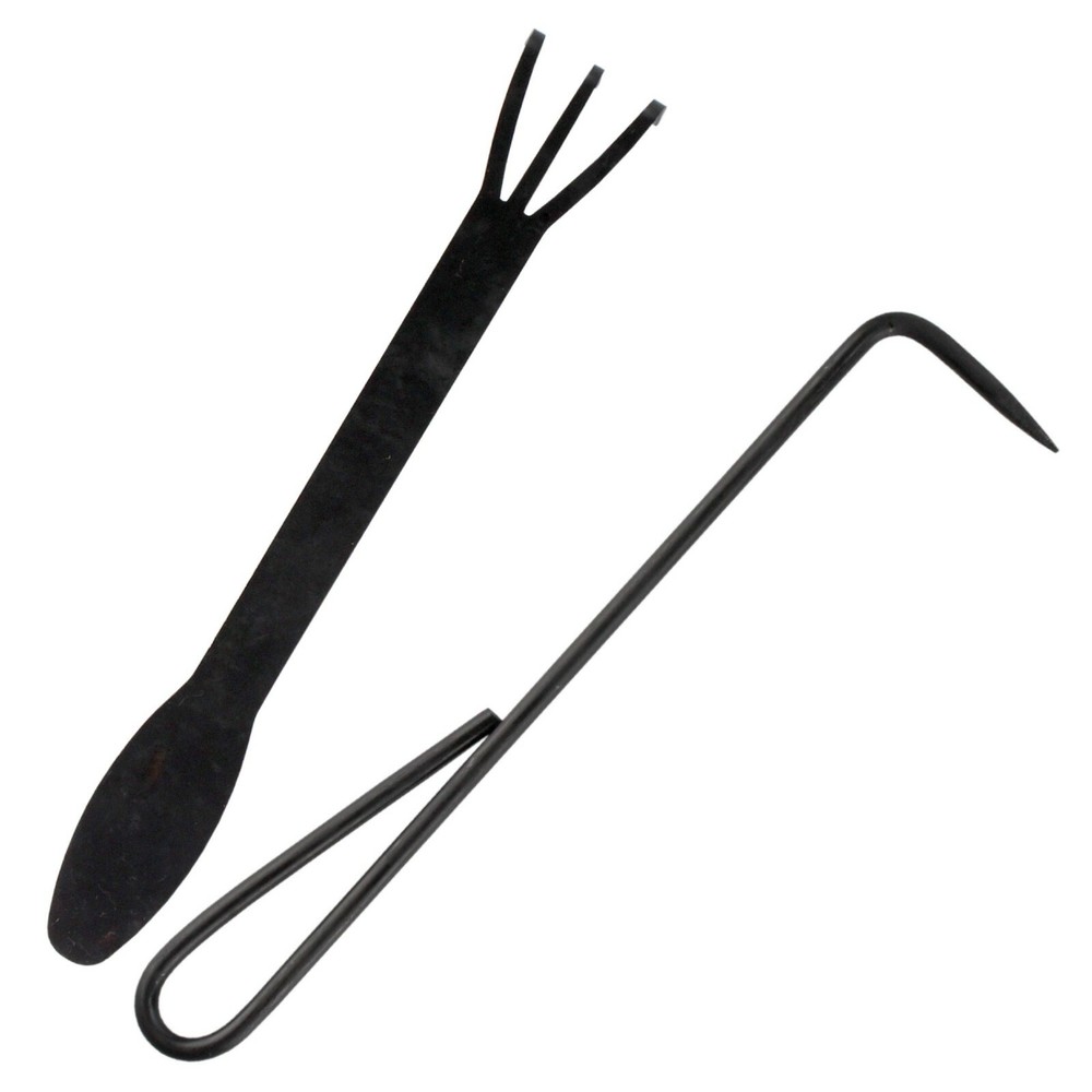 BambooMN Brand - 2 Piece Root Set - 9" Root Pick and 9" Root Rake