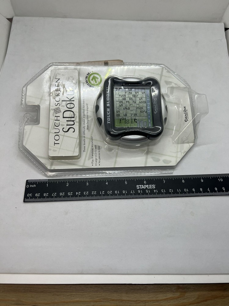 Touch Screen Sudoku Excalibur Electronic Game