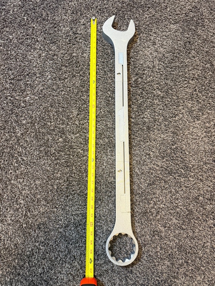 3D Printed Extra-Large Snap-On Wrench (Wall Mount) Inspired