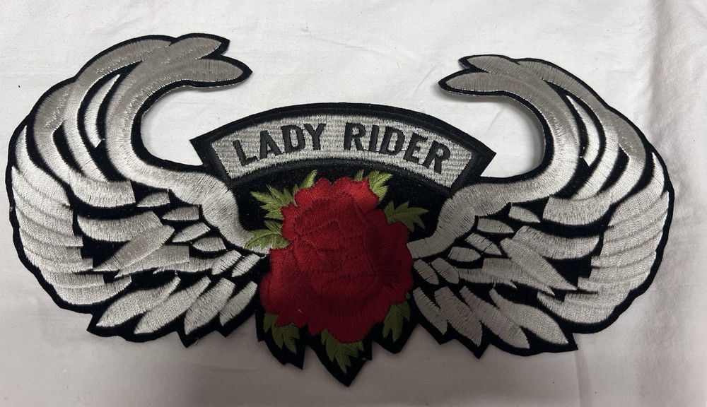 Harley Davidson Lady Rider Self Adhesive Jacket Patch