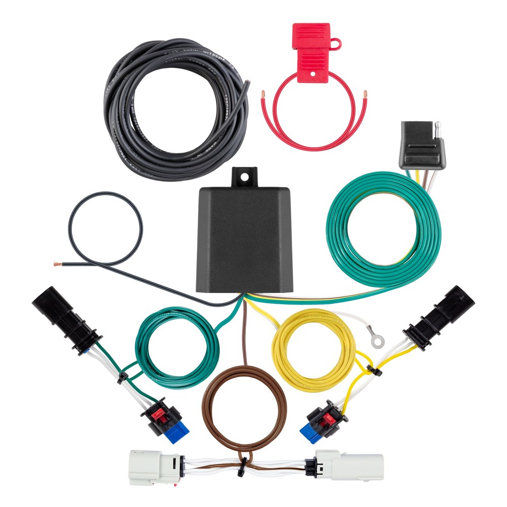 Curt Trailer Hitch & Wire Harness Custom Class 3 2in Receiver 13585 56542