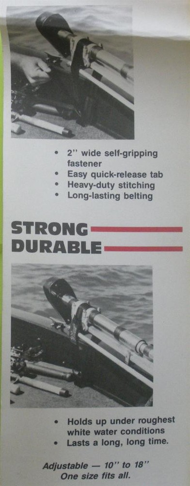 Rod Saver TMS10 Troll Motor Saver Tie Down Strap