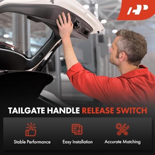 Tailgate Handle Release Switch Compatible with Mini Cooper 2007-2015, Rear