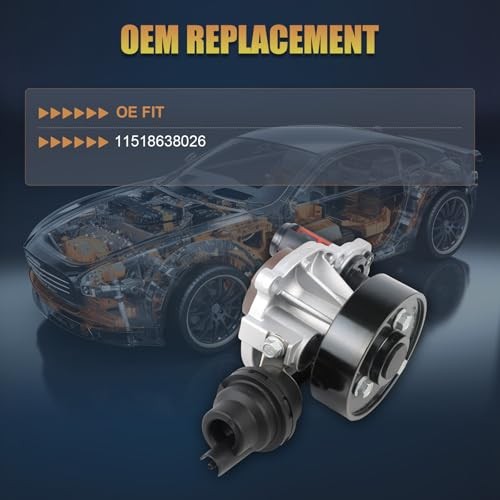 Electric Cooling Water Pump Compatible for 30i 320i 330i 430i 530i X3 X4 GT