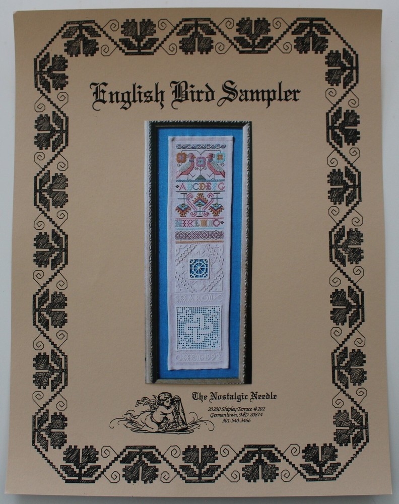 English Bird Sampler - by Nostalgic Needle