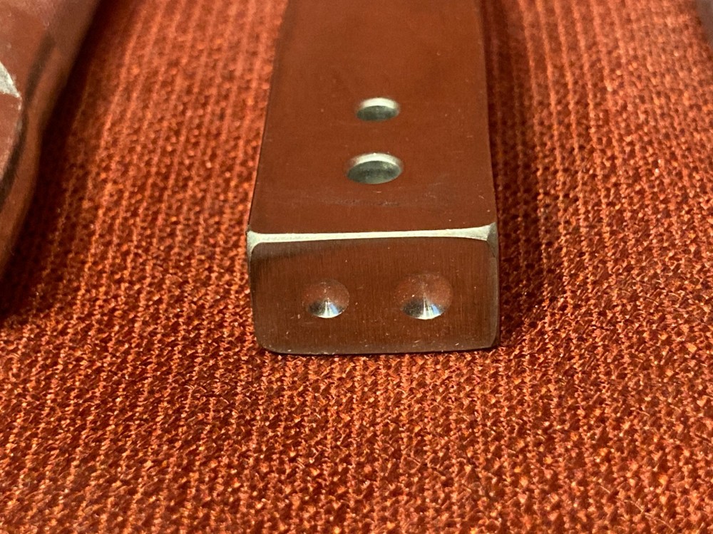 Burr Setting Tool for Brass & Copper Belt Rivets #9 & #12 sizes