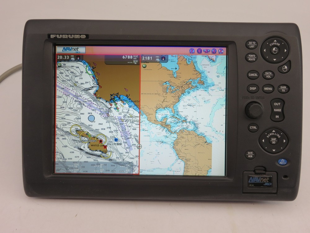 Furuno MFD12 NavNet 3D 12.1" Multi-Function Radar FishFinder GPS Chartplotter