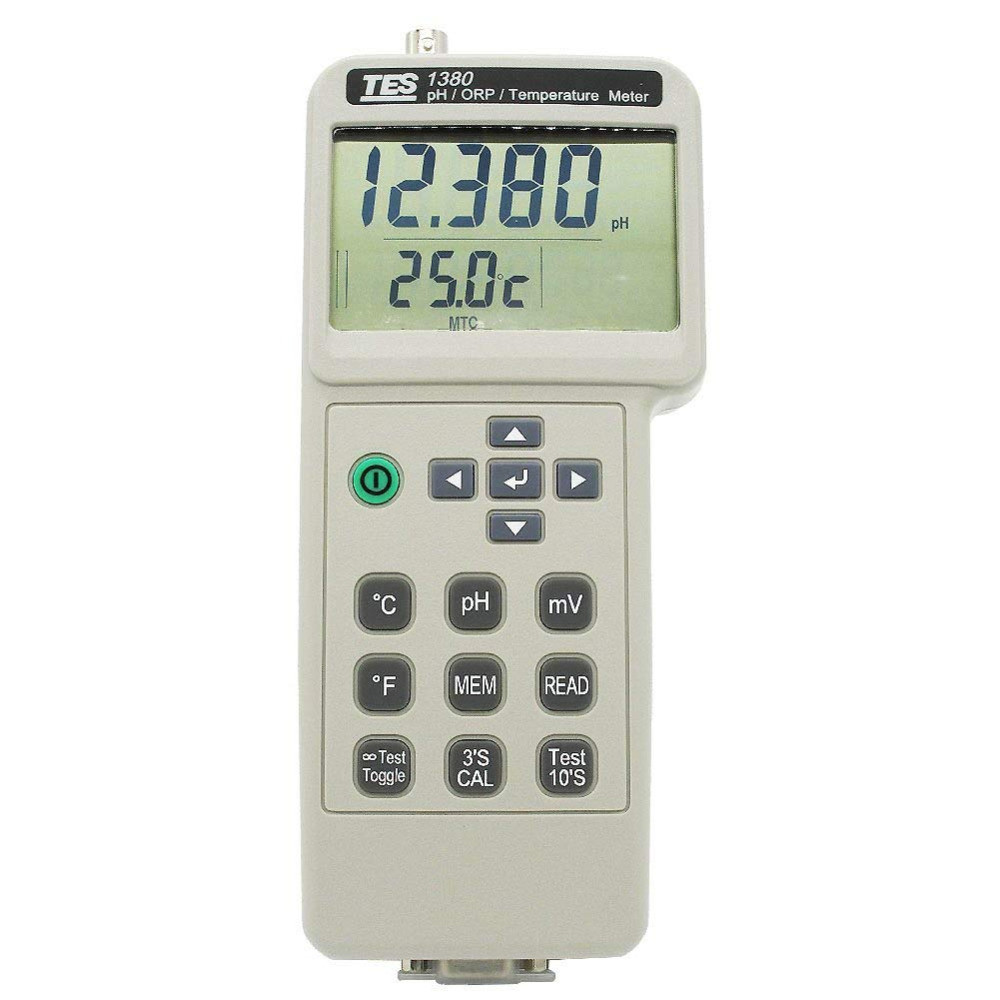 TES TES-1380K Digital PH / ORP Temperature Meter TES1380K