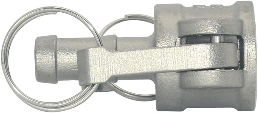 2 Pack 1 Inch Camlock Quick Connect Coupling C Trash Pump Adapter SS