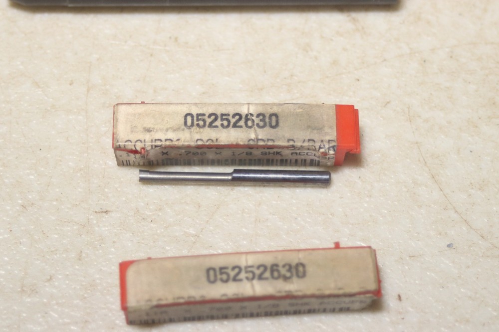Robbjack Micro Boring Bar Holder & 6 Accupro Solid Carbide Boring Bars