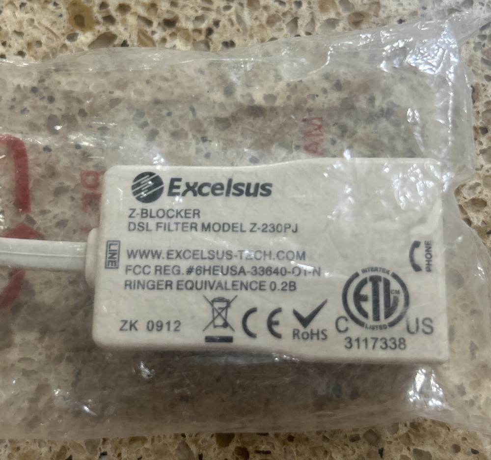 Excelsus Z-Blocker Z-230PJ DSL Filter