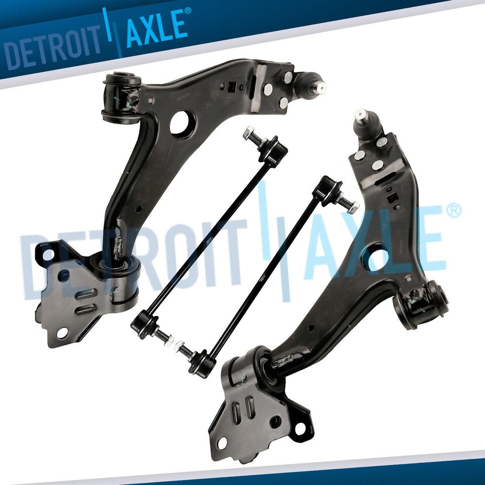 Front Lower Control Arms w/Ball Joints Sway Bars for Ford Transit Connect Focus