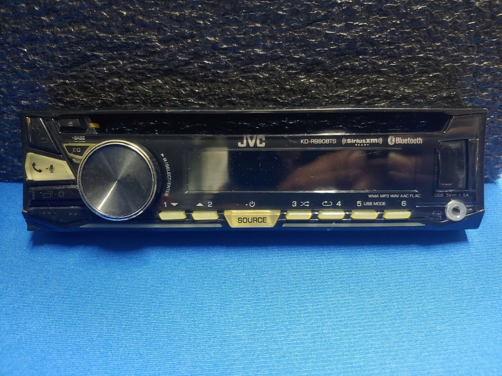 kd-r980bts faceplate very clean tested