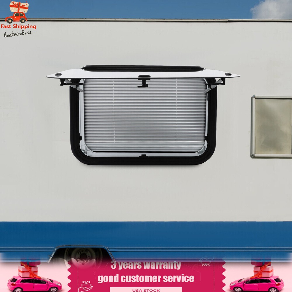 RV Push Out Window Exit Window Trailers Vans Trucks Rectangular Venting Window