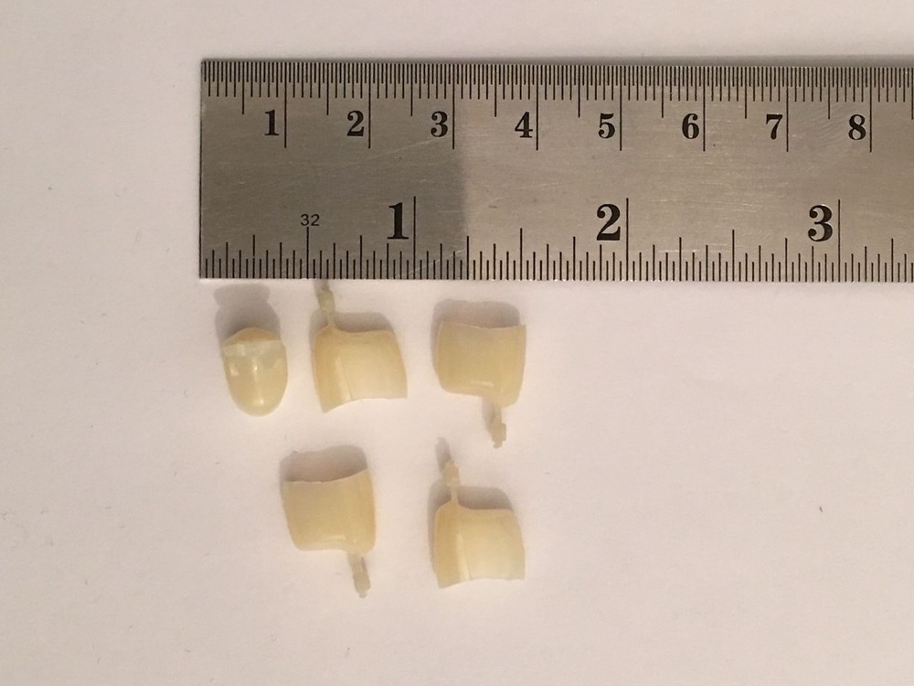 Dental Polycarbonate Temporary Crowns 5 pcs #50