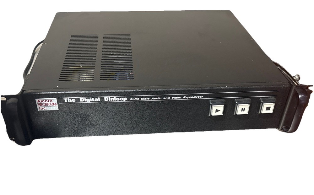 Alcorn McBride The Digital Binloop Solid State Audio Video Reproducer