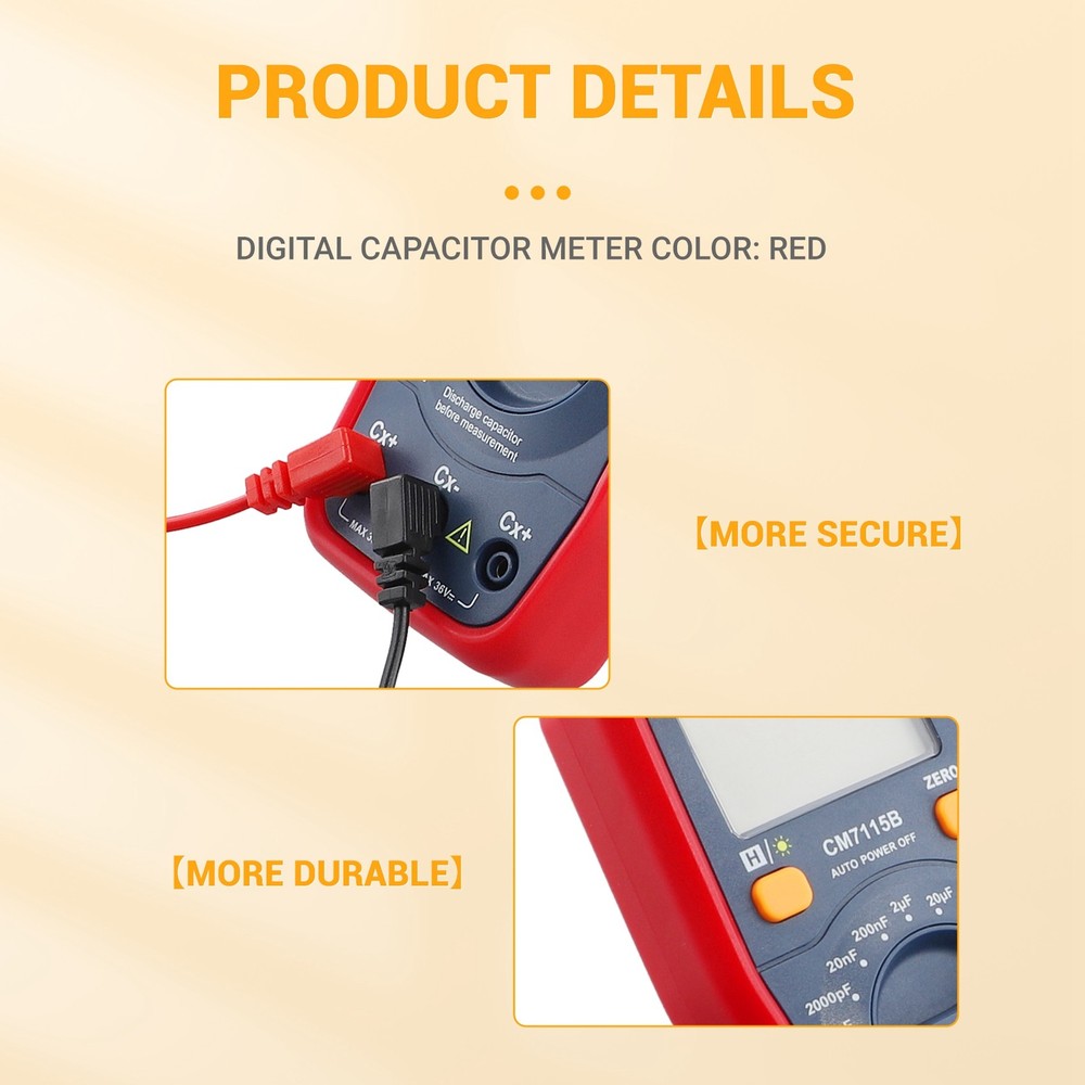 Digital Capacitor CM7115B Test Capacitance Meter Digital Capacitance Meter9993