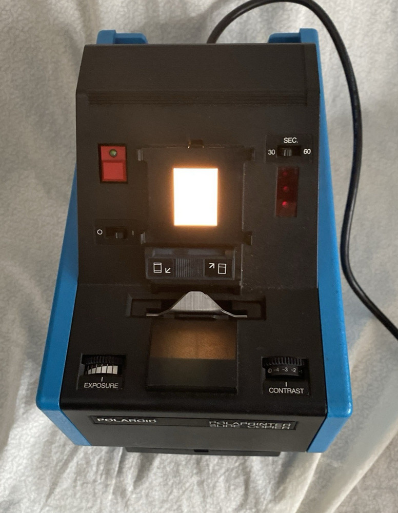 Polaroid Polaprinter Desktop Slide Copier 3510 Powers on But not tested