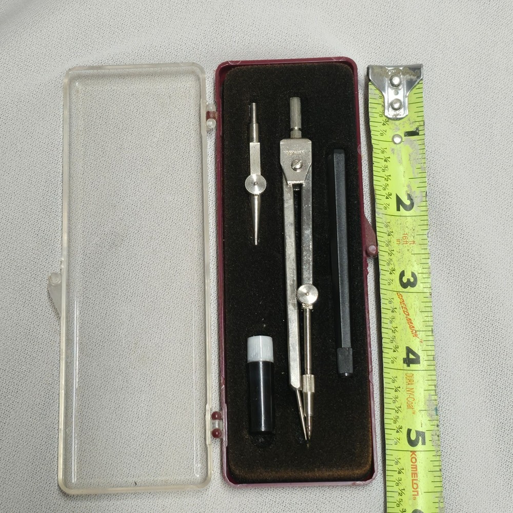 Vintage Drafting Tool Set Marked Germany