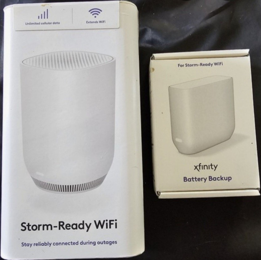 Xfinity Storm-Ready WiFi router and back up battery bundle