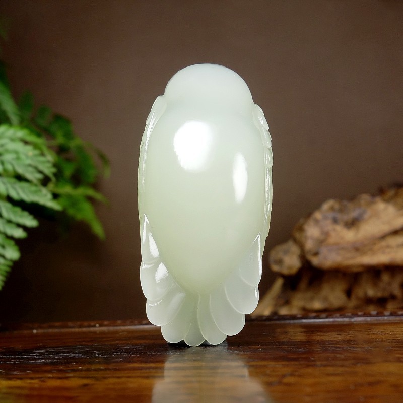 Hetian Jade Pendant - Goose CC