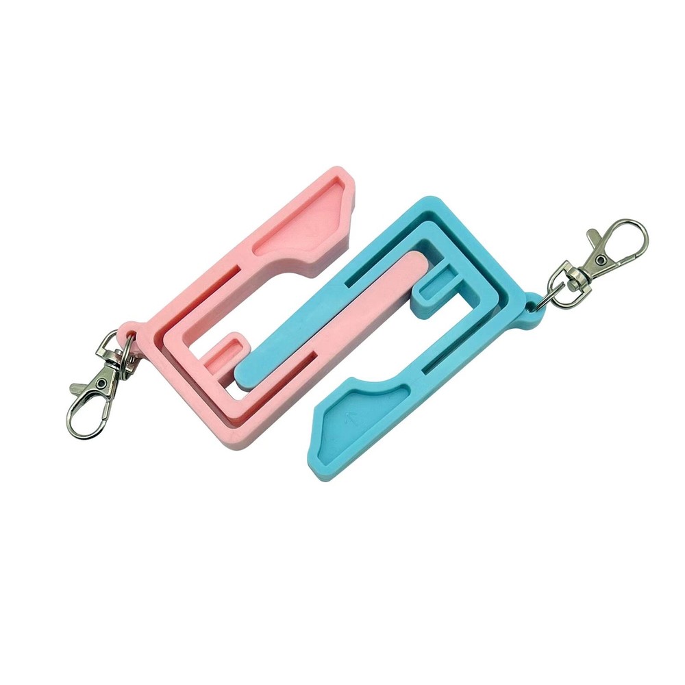 Universal Easy Release Car Seat Unbuckle Unlock Tool Key With Keychain 2 pack
