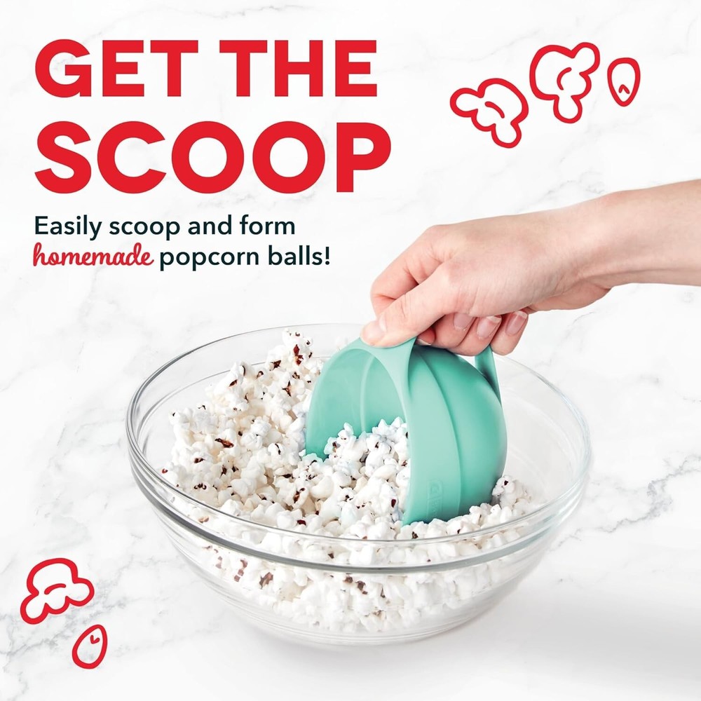 Dash Popcorn Ball Maker, Set of 4 (Multi-Color)
