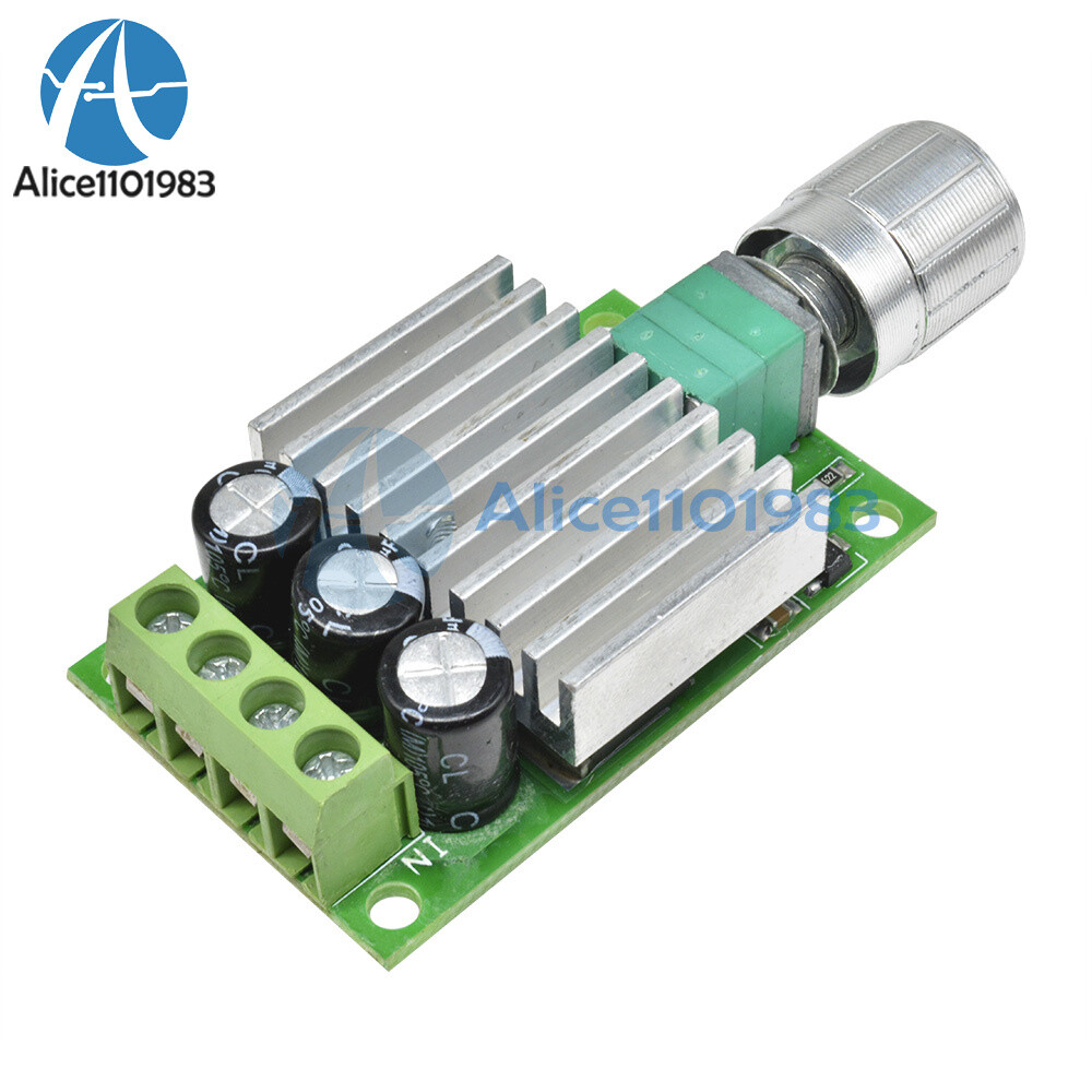 DC 6V 12V 24V 30V 10A DC Motor Speed Controller PWM Controller Board