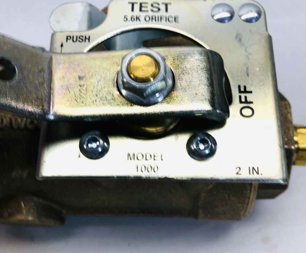 AGF TEST & DRIAN VALVE MODEL 1000 - 2"