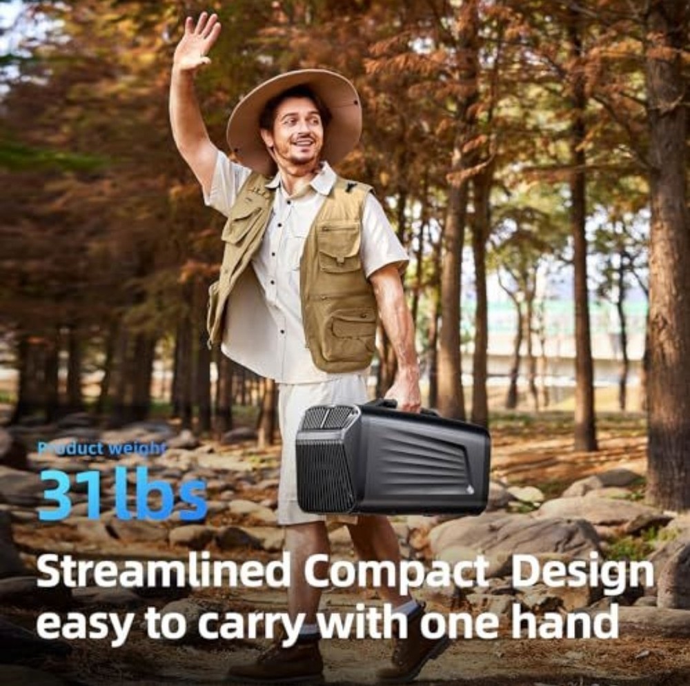 Camping Tent Outdoors Portable Air Conditioner 5200 BTU Cooling