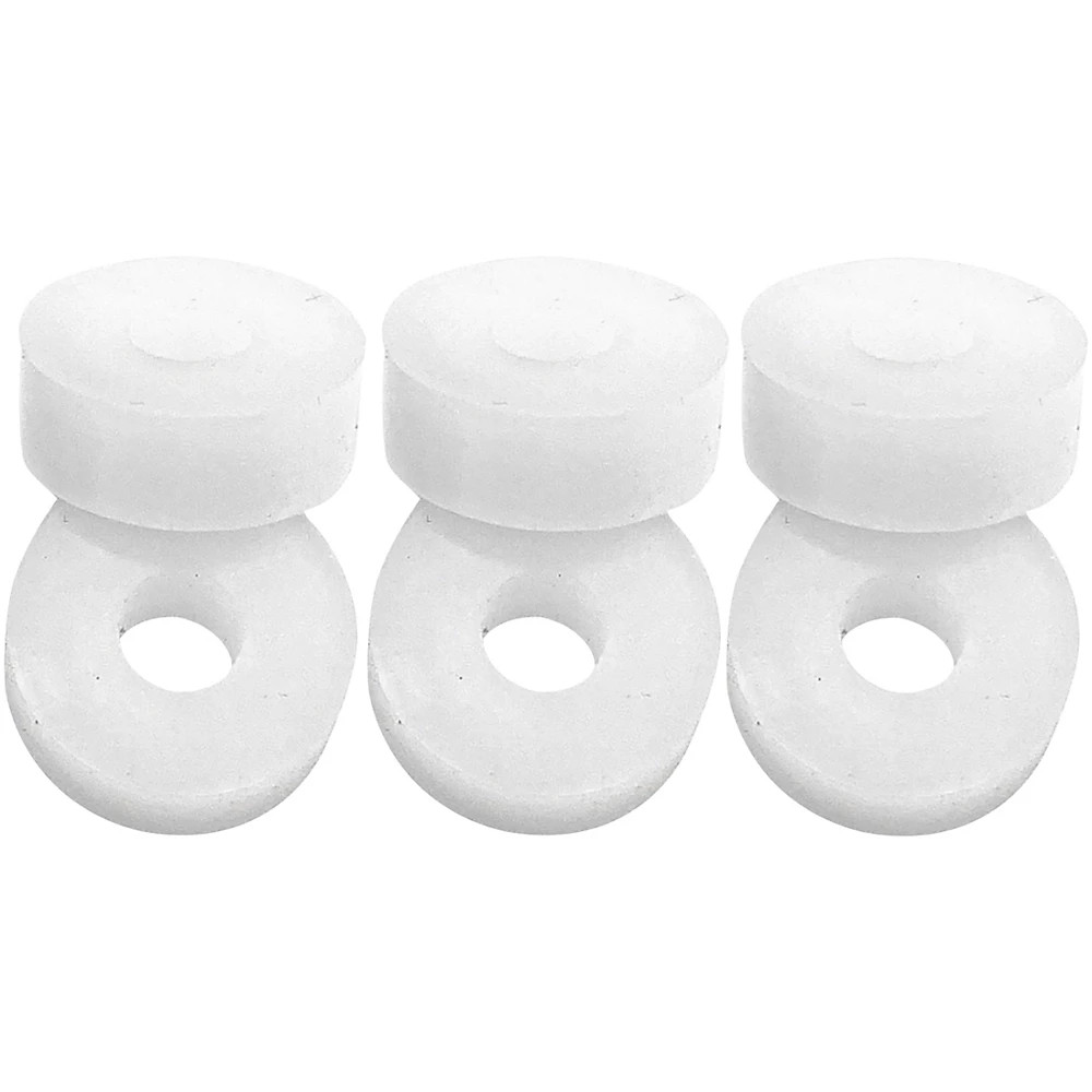 No Nuts CymRings 6-Pack Clear White