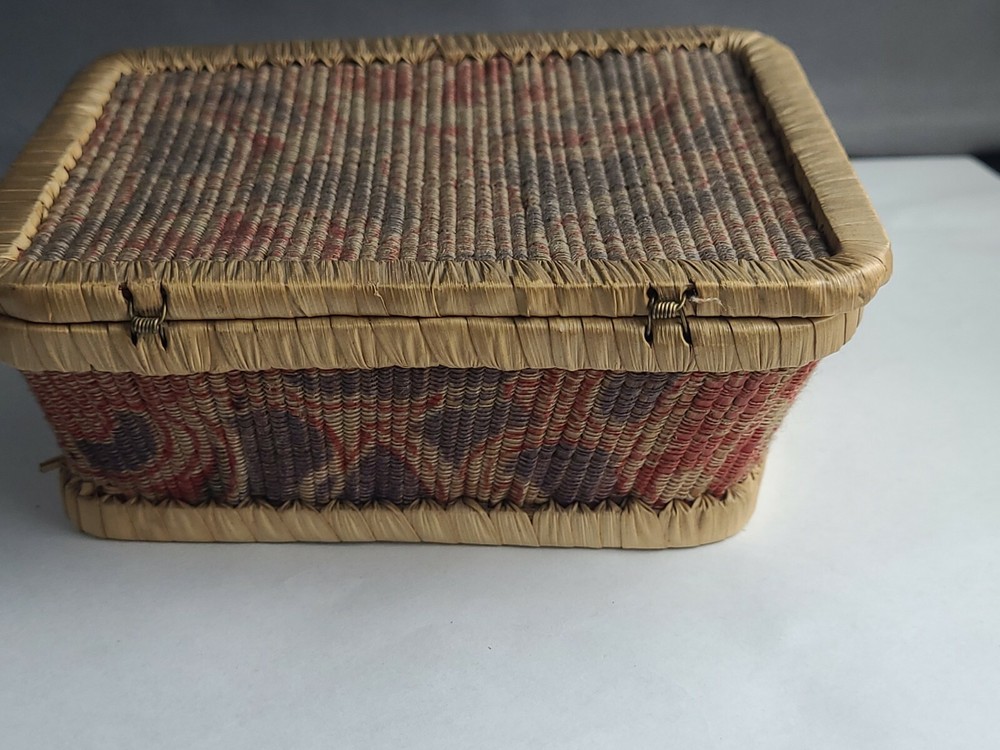 Vintage Small Asian Style Basket