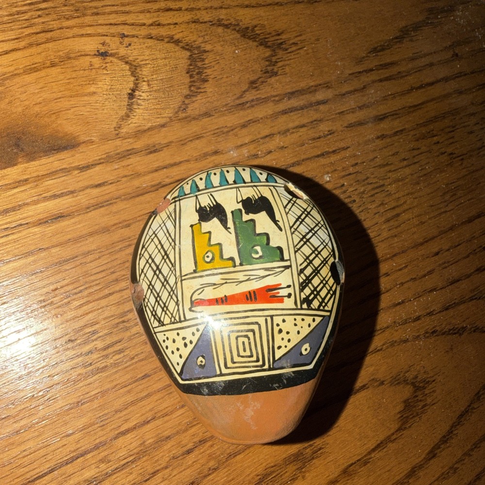 Peruvian Whisle Art Pottery  PLEASE READ
