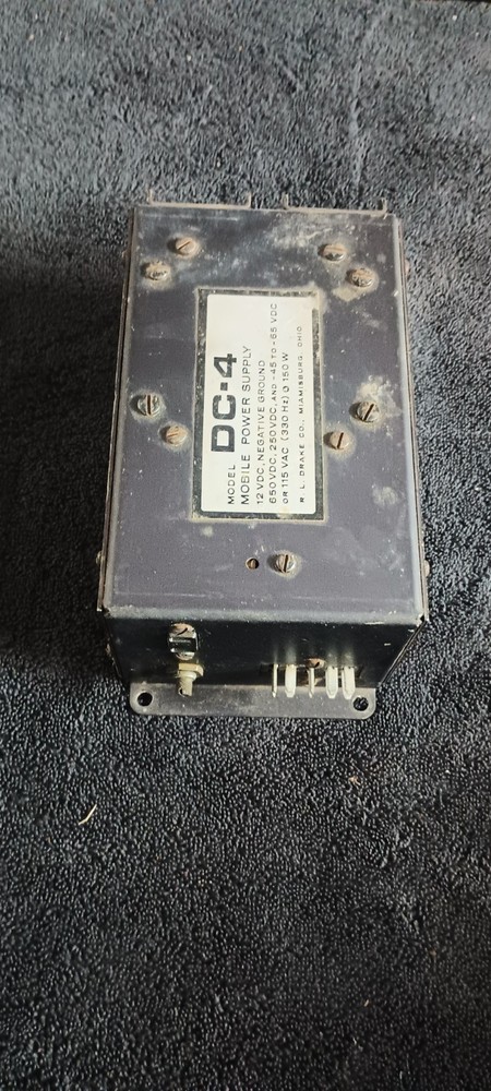 Drake model DC-4 mobile power supply