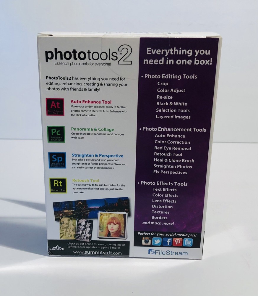 Photo Tools 2 PC Software Brand New Sealed