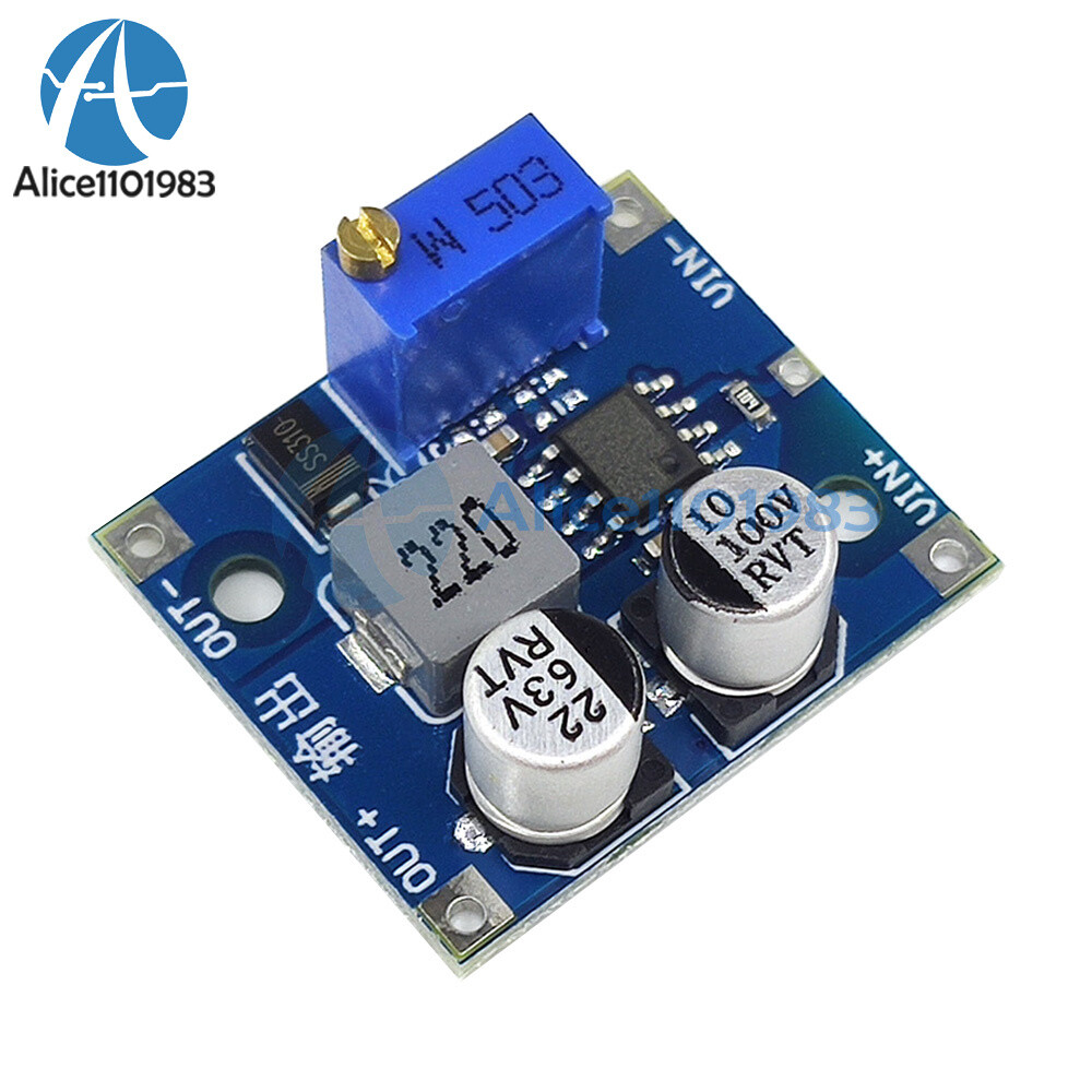 5* DC-DC Step-Down Power Module Buck Converter 5-80V to1-62V Adjustable 1.5A