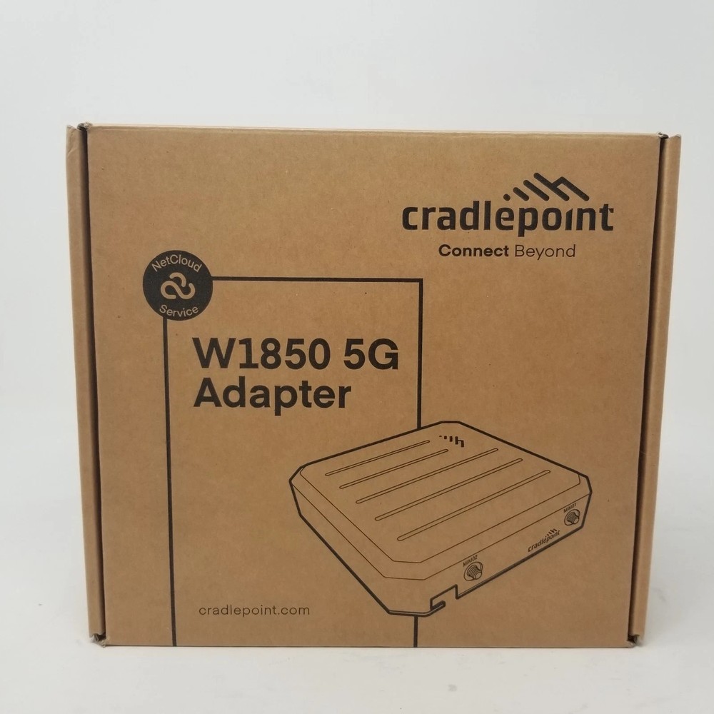 Cradlepoint W1850-5 TU-BE06-1850-5 NetCloud 5G Adapter Modem/Wireless Router
