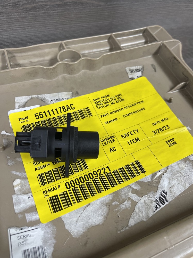 Genuine Mopar 55111178AC Air Temperature Sensor New
