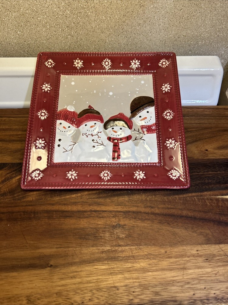 St. Nicholas Square "Warm Wishes " Serving Platter