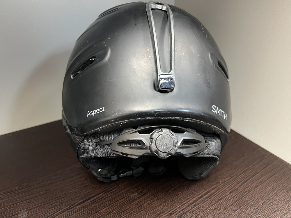 Matte Black Smith Aspect Helmet USED MEDIUM size (55-59 cm)