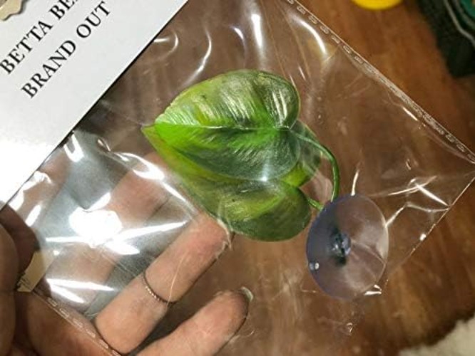 Double Leaf Betta Fish Hammocks - 2 Pack for Optimal Aquatic Comfort