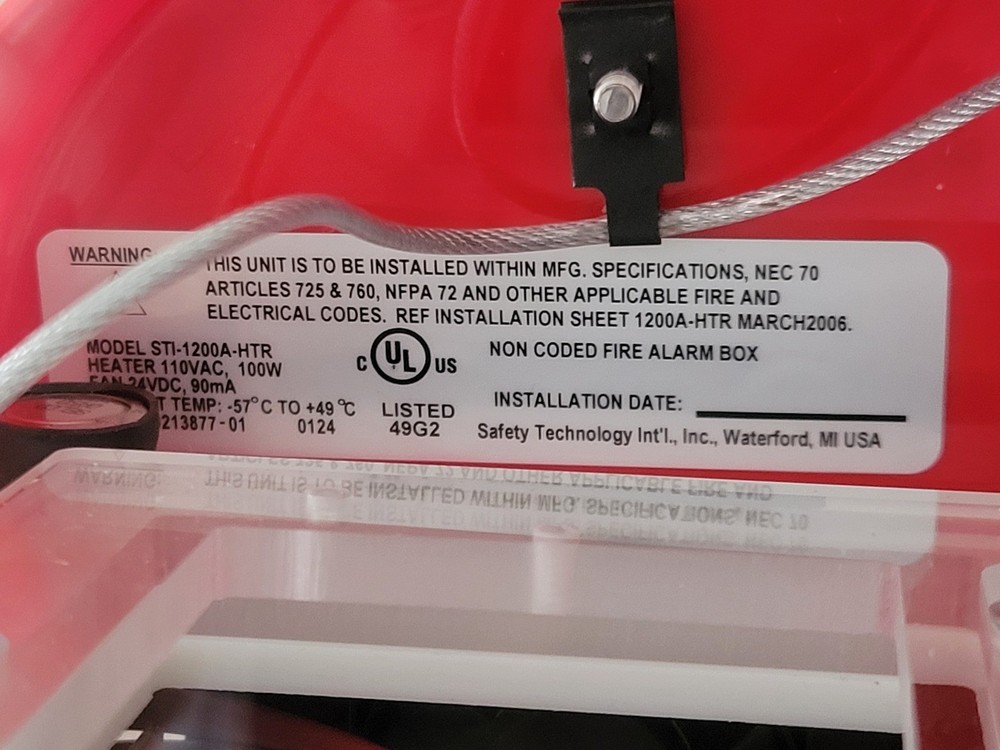 SURPLUS NEW sti STI-1200A 4" Deep Back Box – Safety