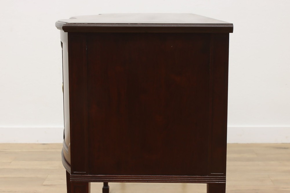 Hepplewhite Design Antique Mahogany Buffet or Sideboard Tapp #55895