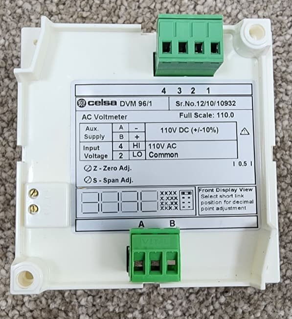 CELSA / AC Voltmeter / DVM 96/1 / 110V DC - 110V AC