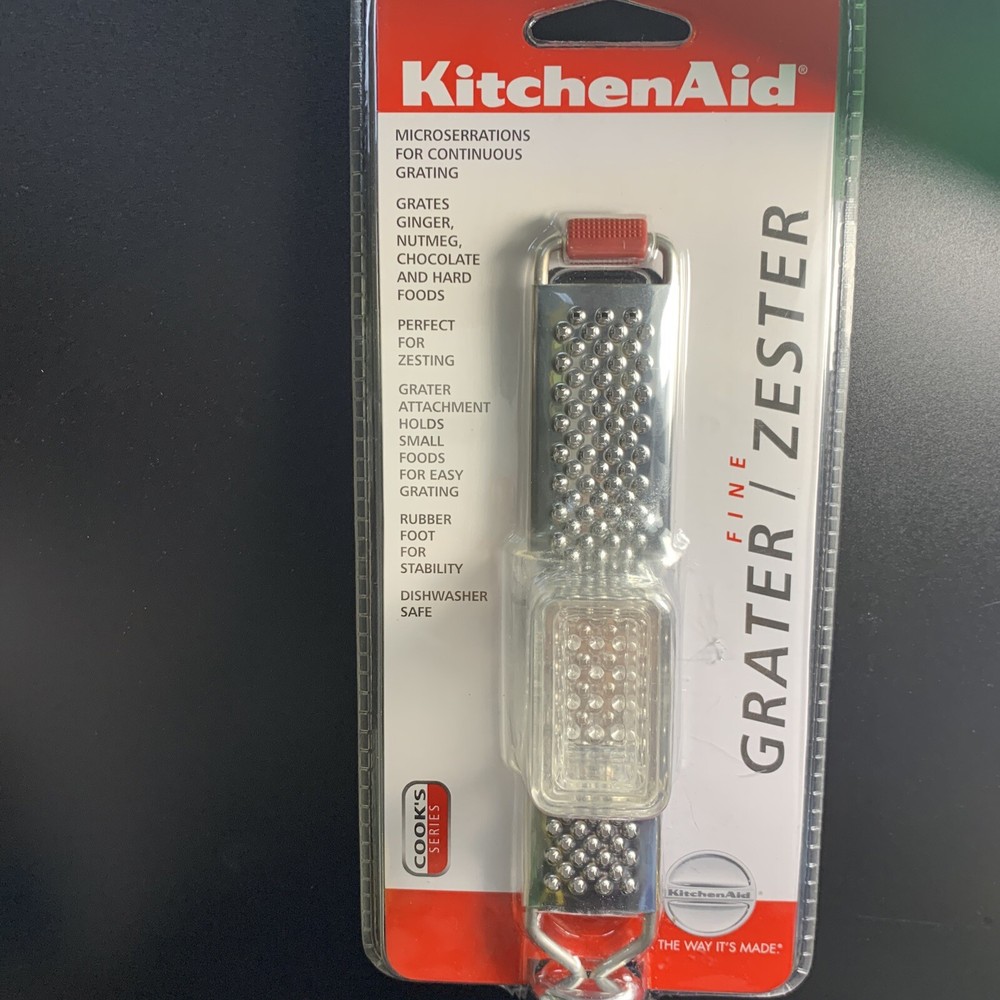 KitchenAid Fine Zester Grater Red handle 2010 cook’s series