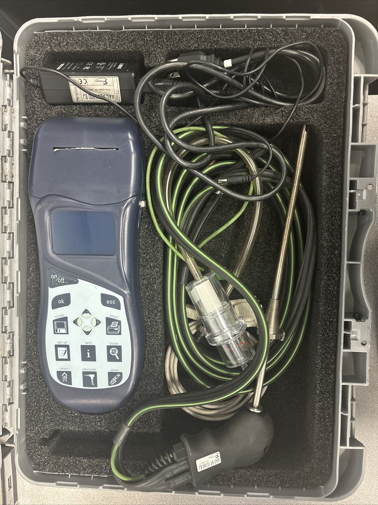 combustion analyzer (needs O2 sensor & CO sensor)