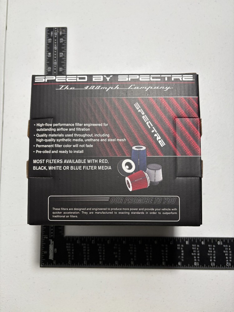 Spectre Performance High Flow Air Filter 8132 Red - New