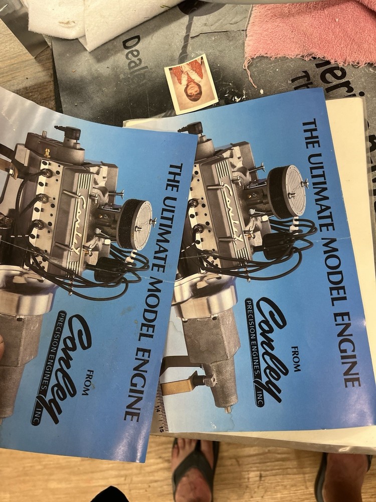 Conley 1/4 Scale V8 Nitro Engine